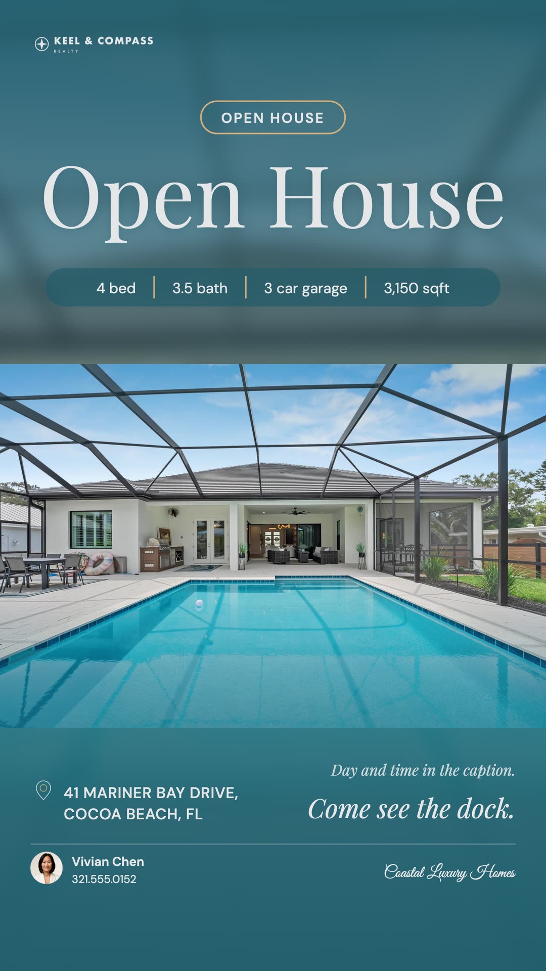 Open House story from the new coastal build sample kit