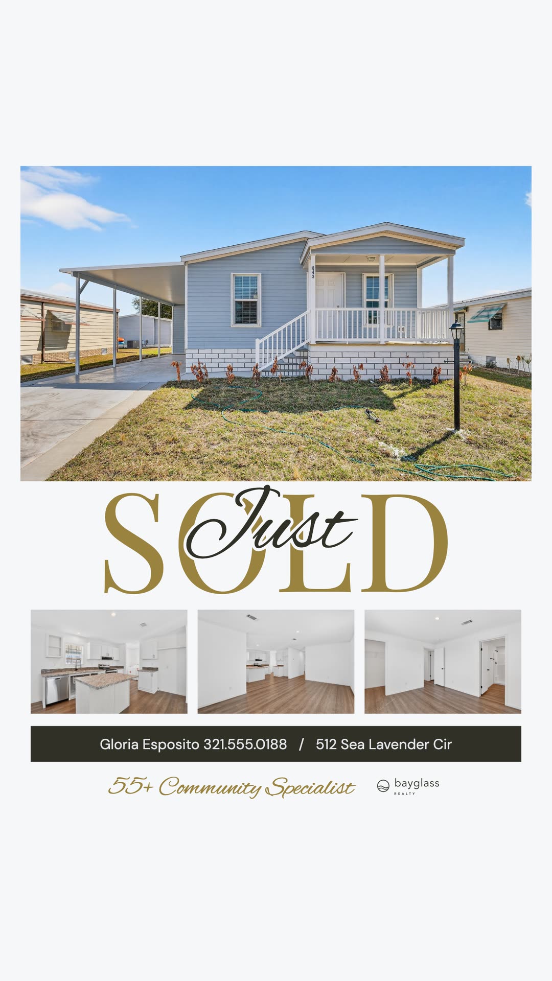 Just Sold story from the manufactured home sample kit