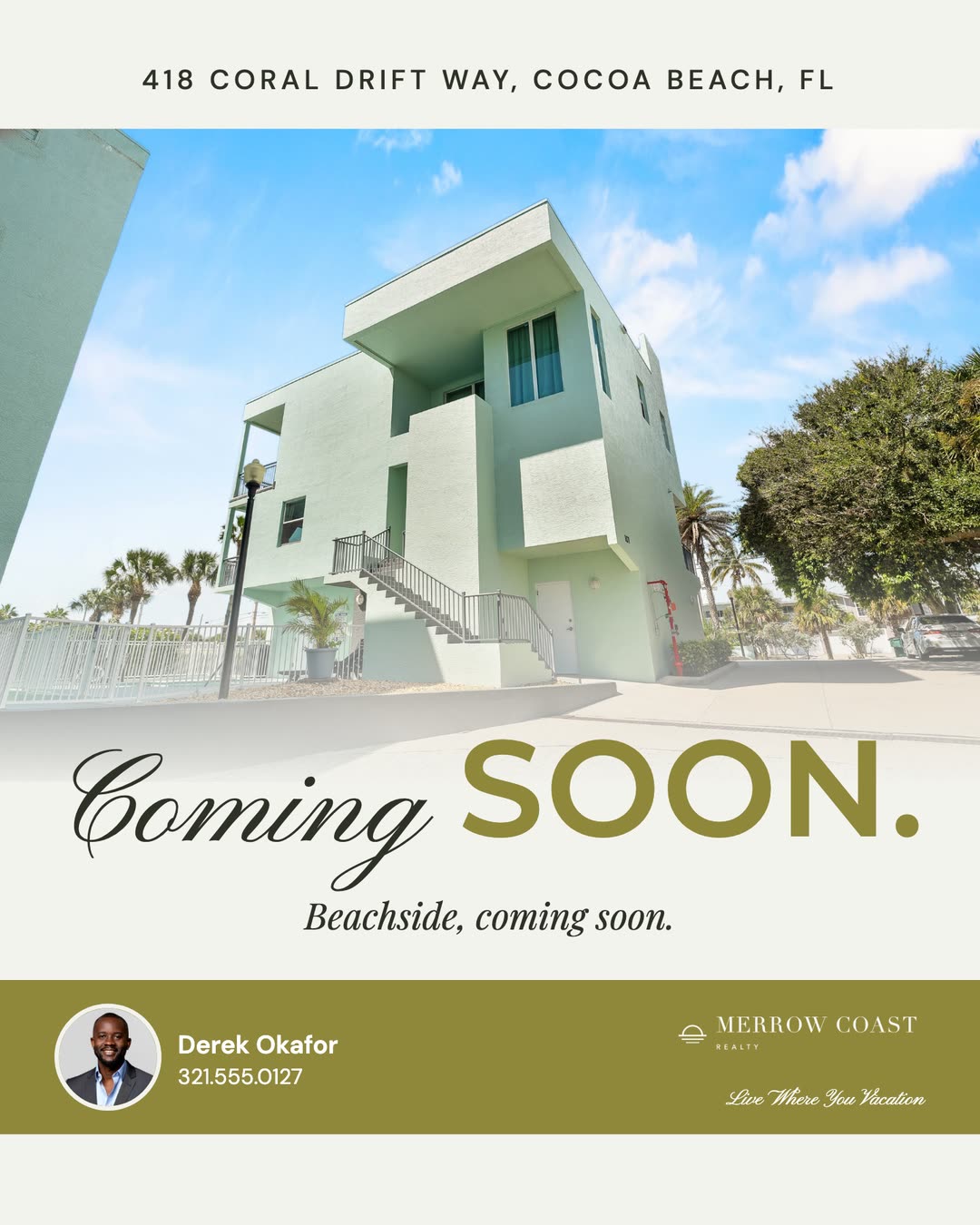 Coming Soon post from the modern beach house sample kit